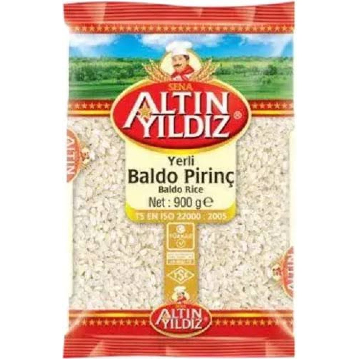 ALTIN YILDIZ BALDO PİRİNÇ 900 GR
