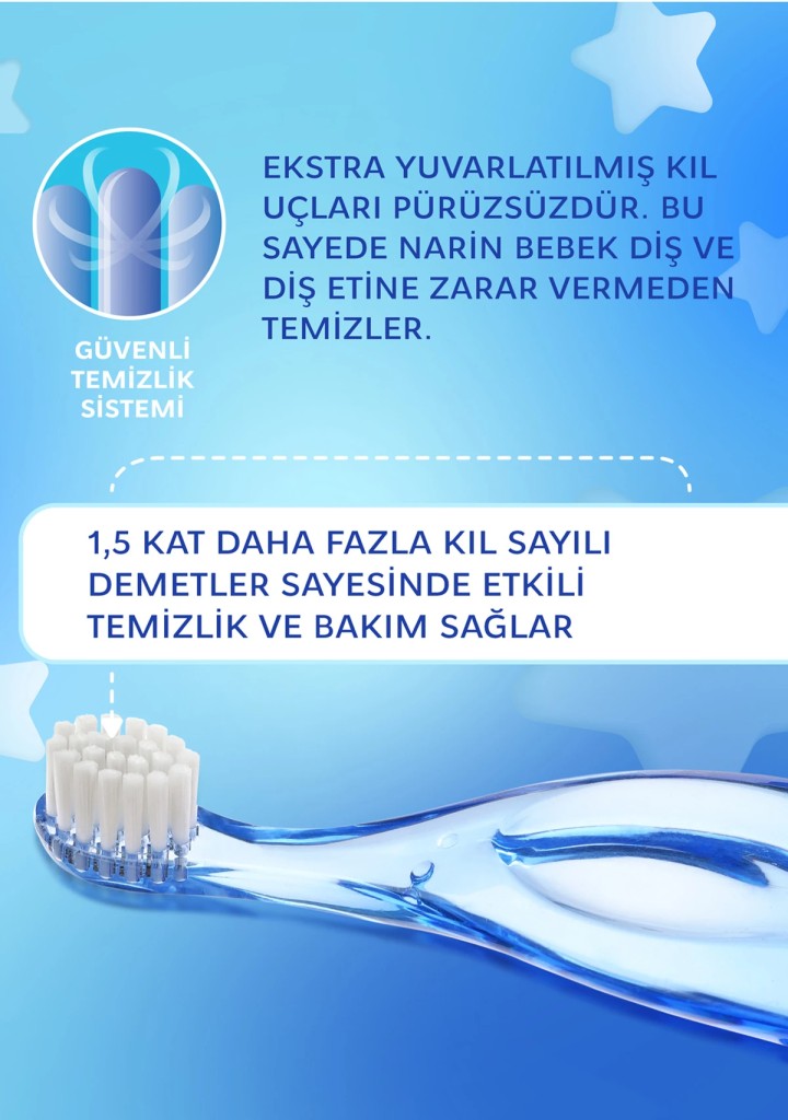 .Baby Ekstra Soft Diş Fırçası 0-3 Yaş