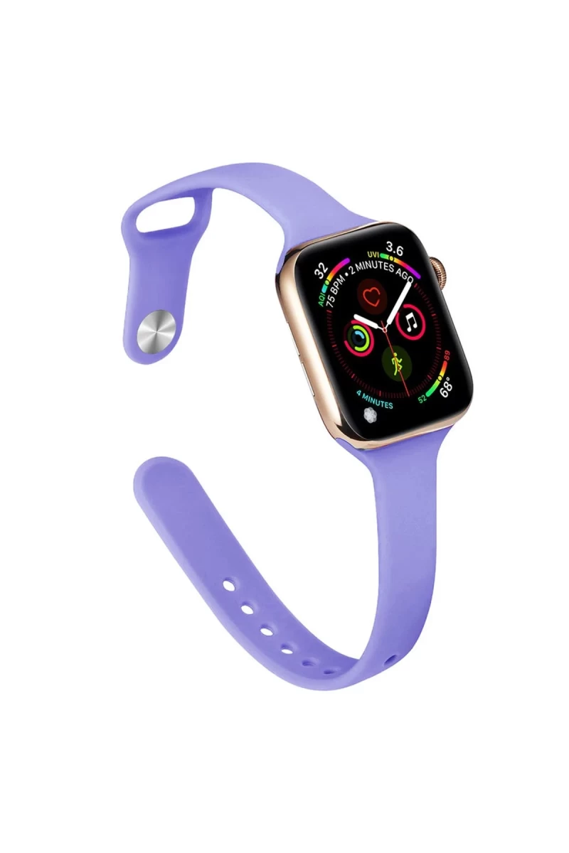Apple Watch 38mm Uyumlu Klasik Kordon - Mor