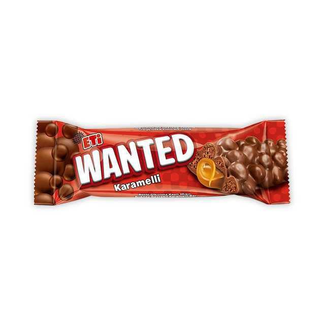 Wanted Sütlü Karamel 22gr 1 Adet