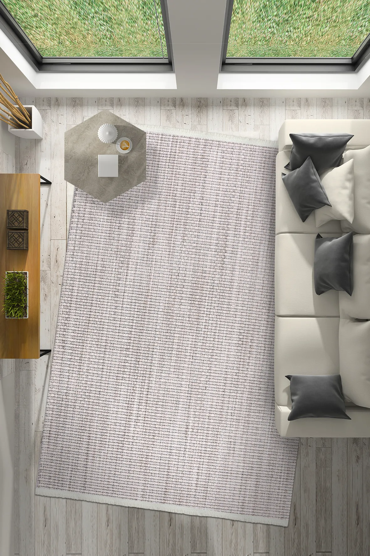 YoudayHomeCollection TUNA Model Oturma Odası Halısı · EBAT: 80X450