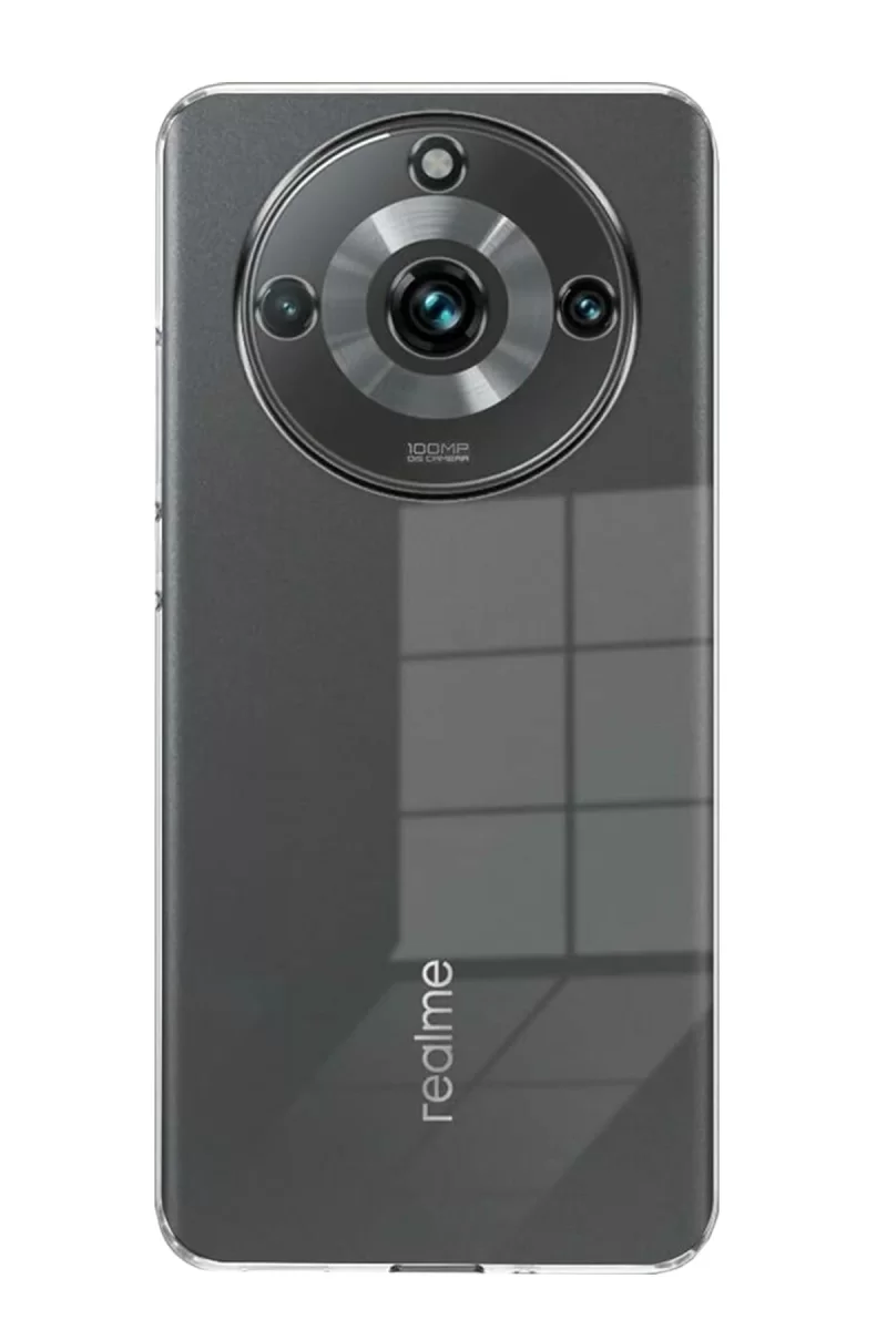 Realme 11 Pro Uyumlu Kılıf Lüx Şeffaf Silikon
