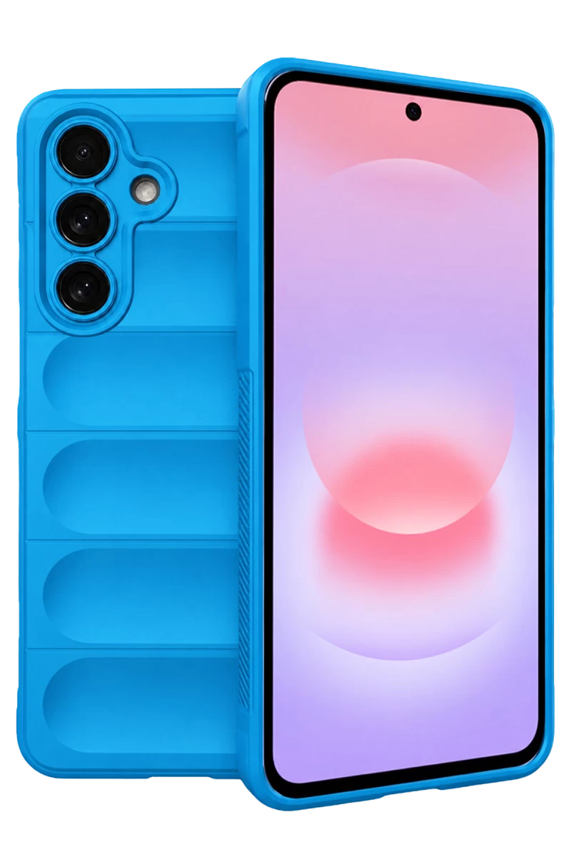 Samsung Galaxy A37 5G Uyumlu Optimum Silikon - Mavi