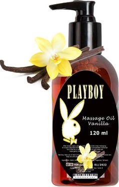 Playboy Masaj Yağı Vanilya Aromalı Aromaterapi 120 ml