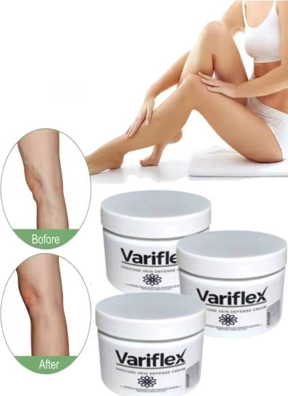 Süper Variflex Kadınlar Için  Bakım Creami 150 ml x 3 Adet