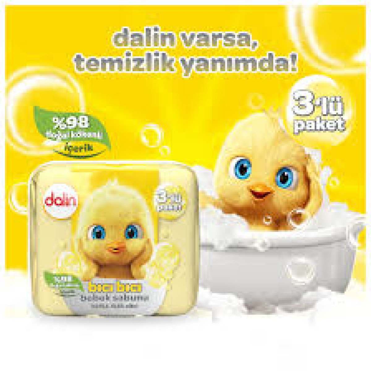 DALİN KLASİK KATI SABUN 3X75 GR
