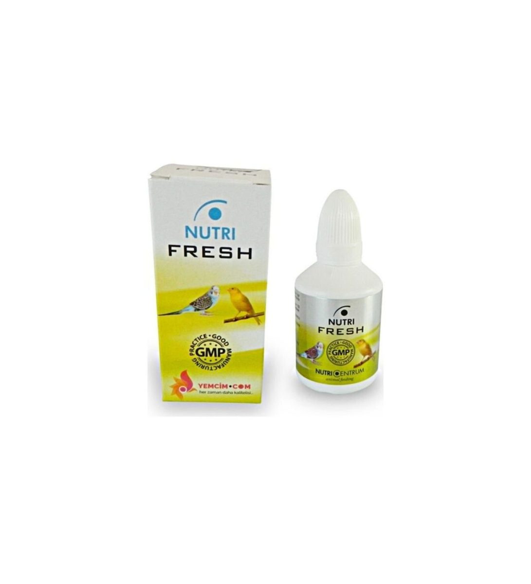 Nutri Fresh Muhabbet Kuşları için Solunum Düzenleyici Damla 30 ml 20’li