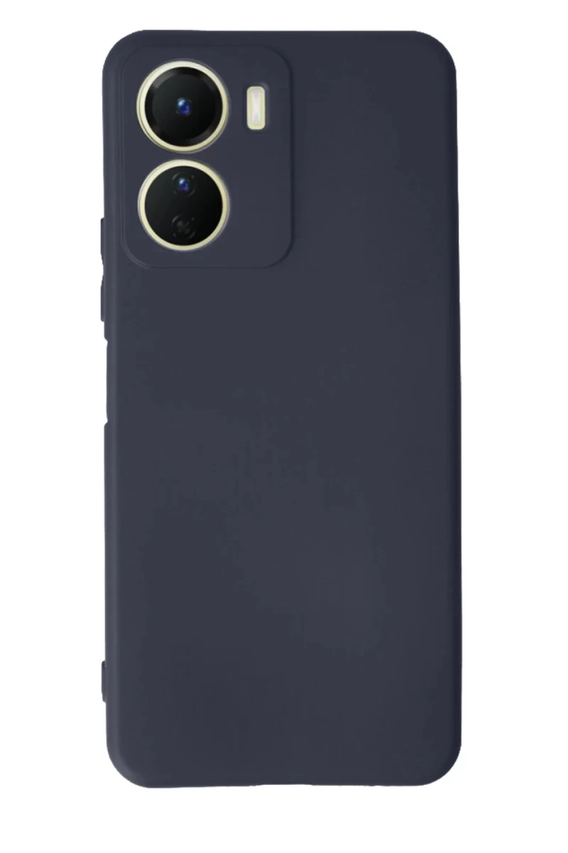Vivo Y16 Uyumlu Kılıf First Silikon - Lacivert