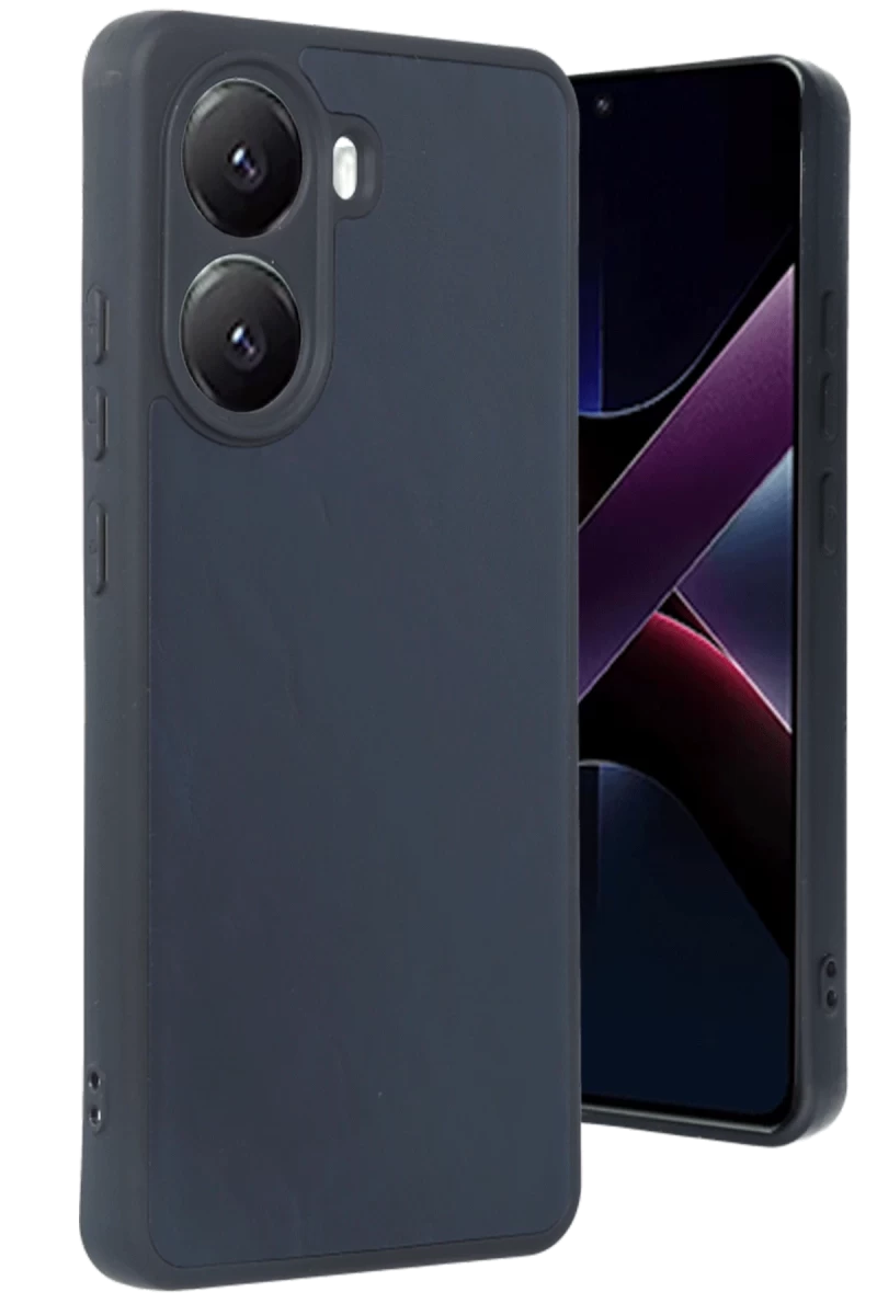 Xiaomi Poco X7 Pro Uyumlu Kılıf Aras Deri Kapak - Lacivert