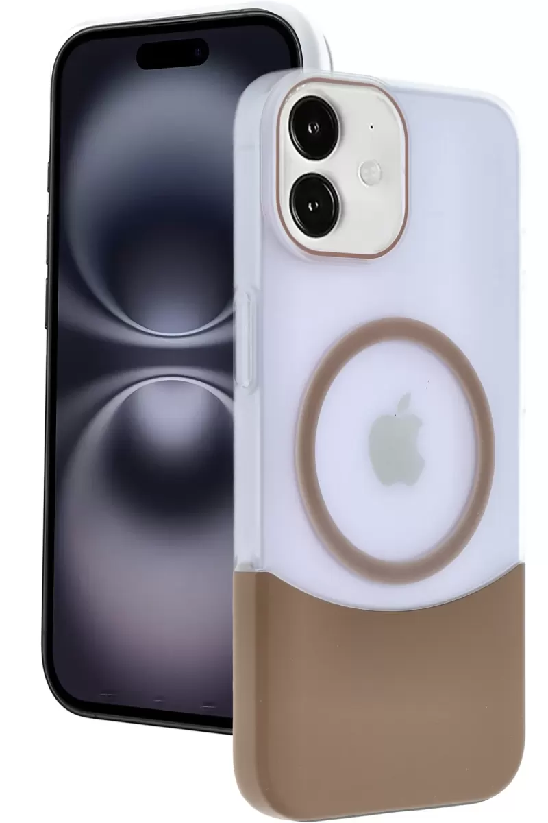 Joko Apple iPhone 11 Uyumlu Velar Magsafe Kapak - Çöl Titanyum