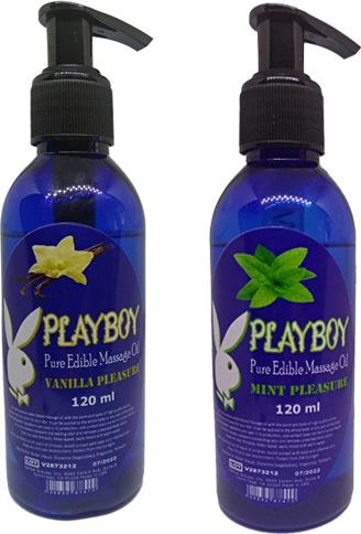 Playboy Vanilyalı ve Nane Aromalı Masaj Yağı
