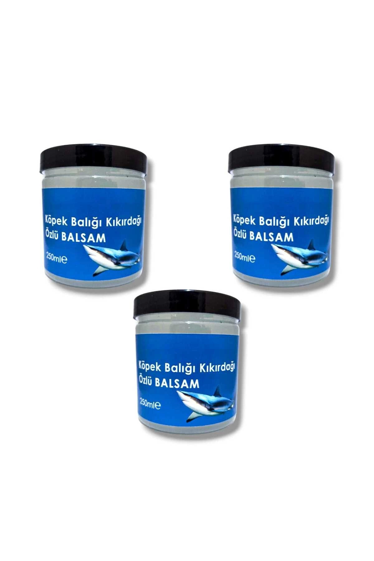 Köpek Balığı Kıkırdağı Özlü Rahatlatma Kremi 250 ml - 3 Adet