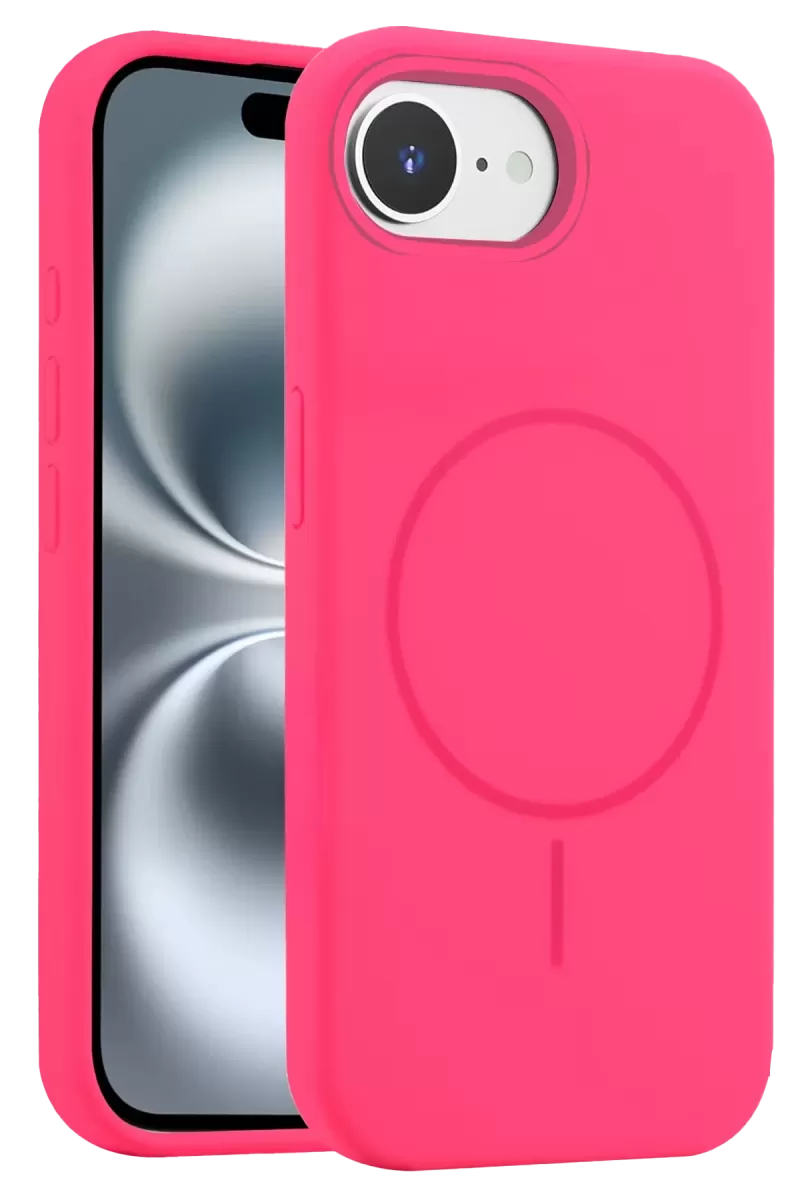 Joko Apple iPhone 16E Uyumlu Kılıf Jully Magsafe Kapak - Pembe