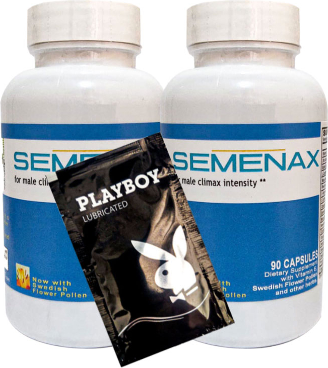 Playboy Jel + Semenax Özel Destekleyici Takviye 90lı x 2 adet