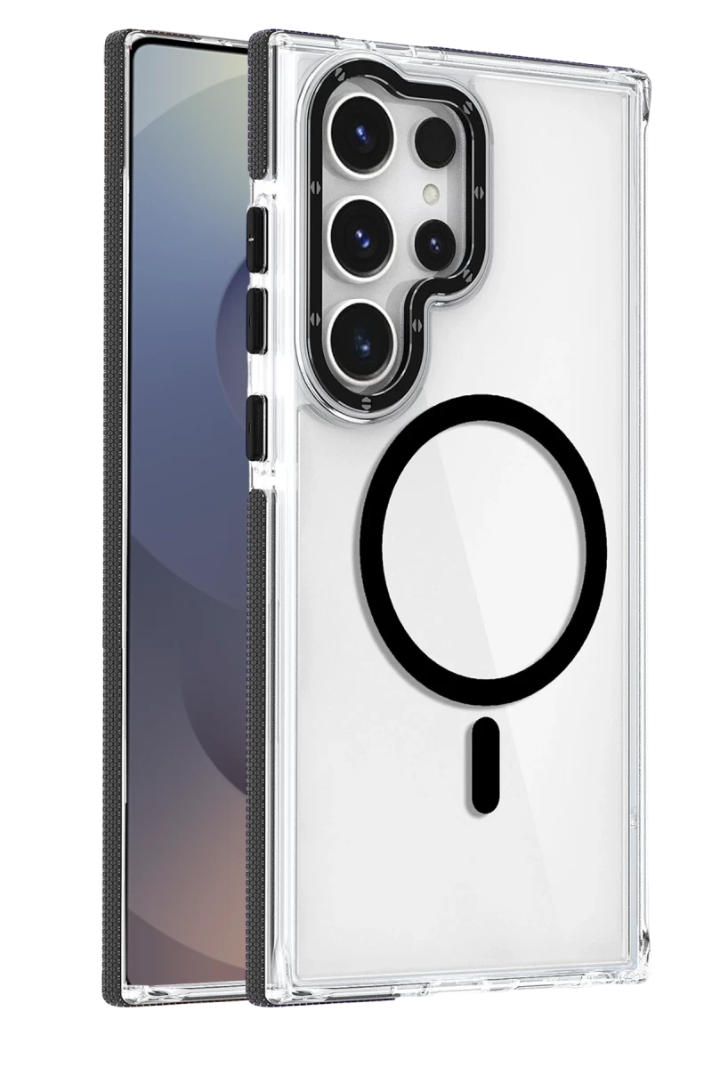 Joko Samsung Galaxy S25 Ultra Uyumlu Bella Magsafe Kapak - Siyah