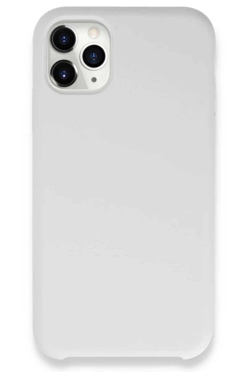 Apple iPhone 11 Pro Max Uyumlu Kılıf Lansman Legant Silikon - Beyaz