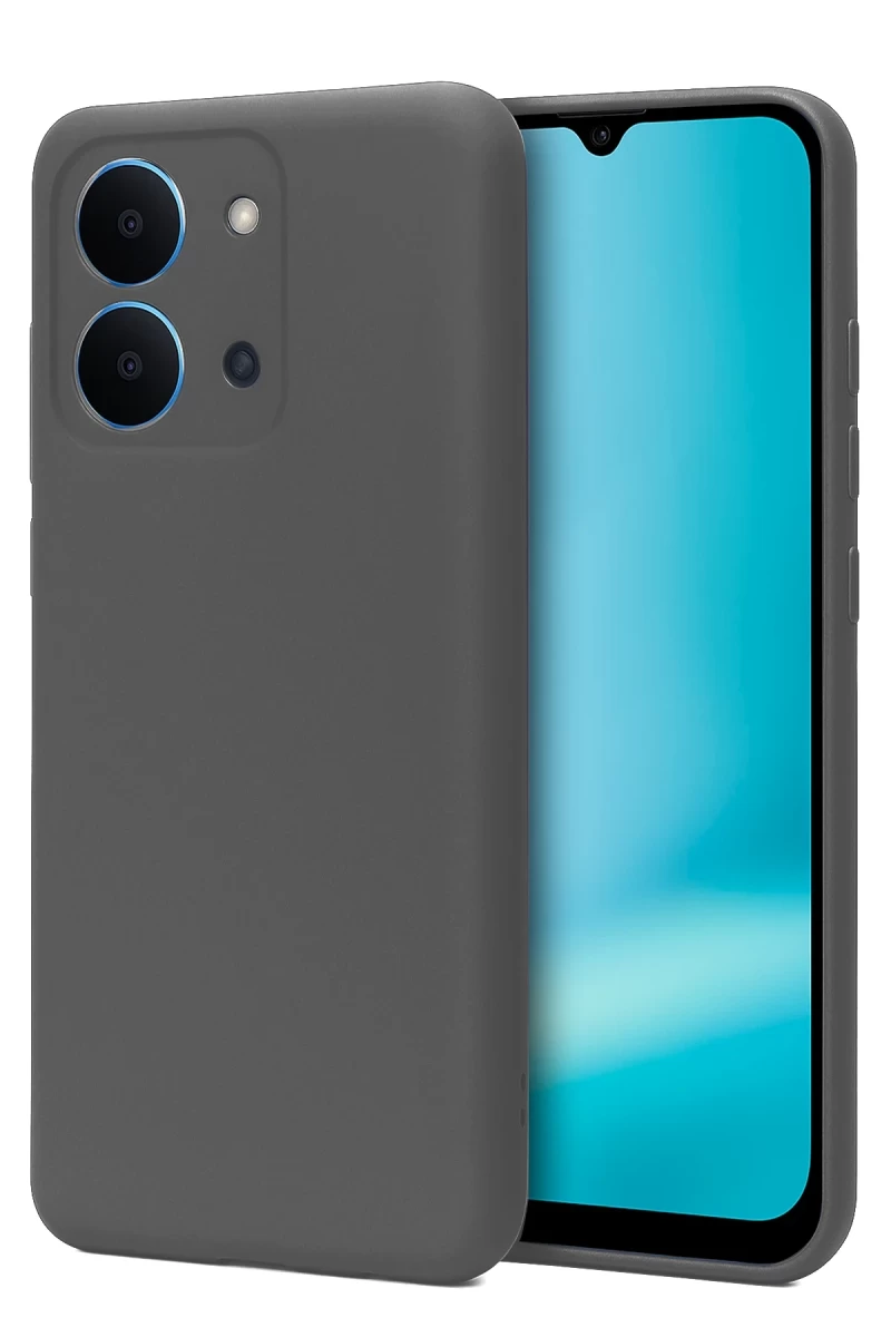 Xiaomi Redmi 15C 4G Uyumlu First Silikon - Gri