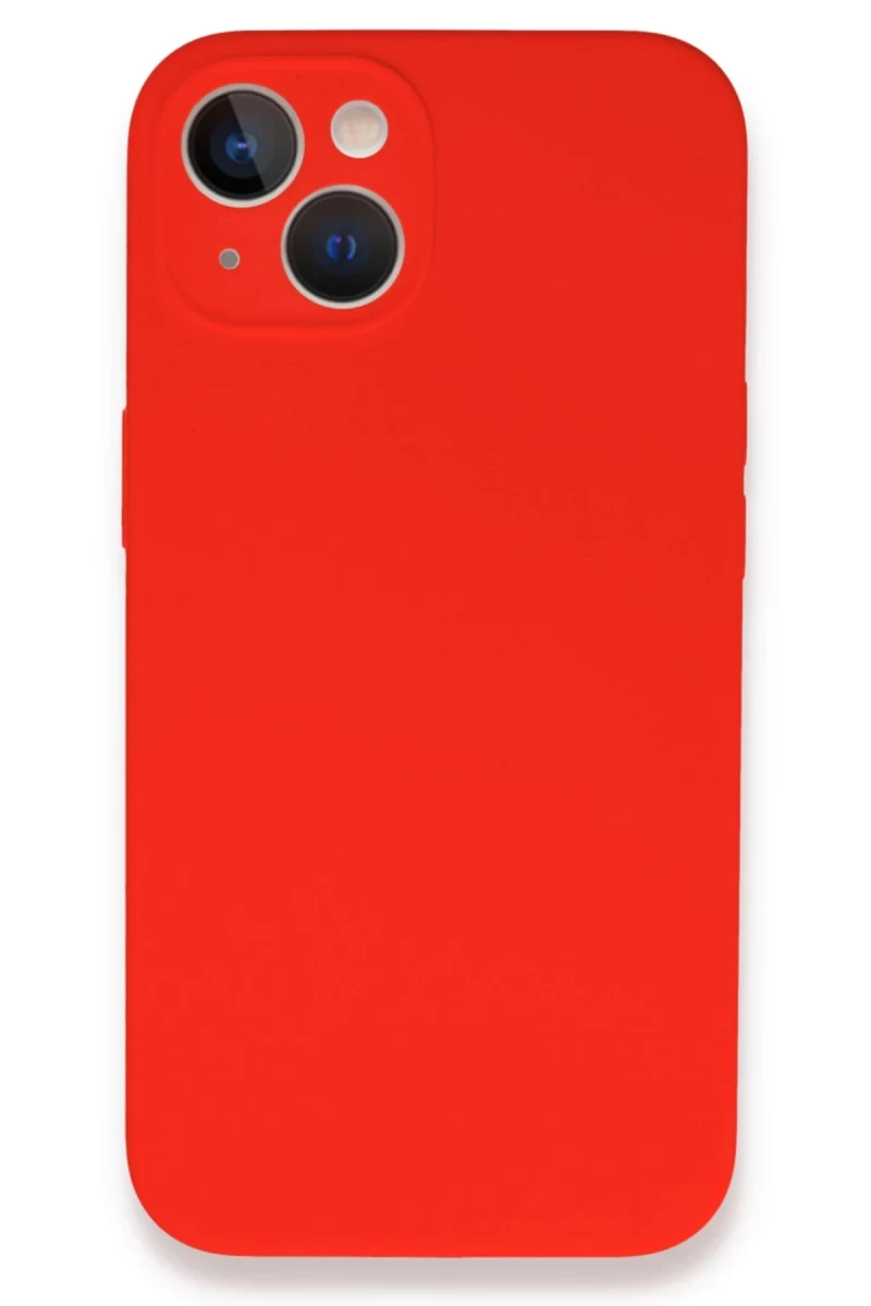 Apple iPhone 13 Mini Uyumlu Kılıf Lansman Legant Silikon - Kırmızı