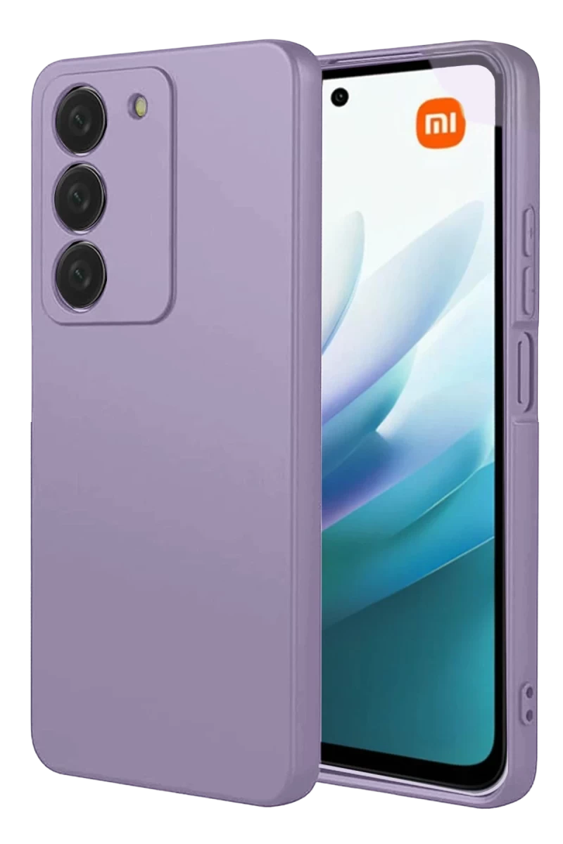 Xiaomi Redmi 15 4G Uyumlu First Silikon - Lila