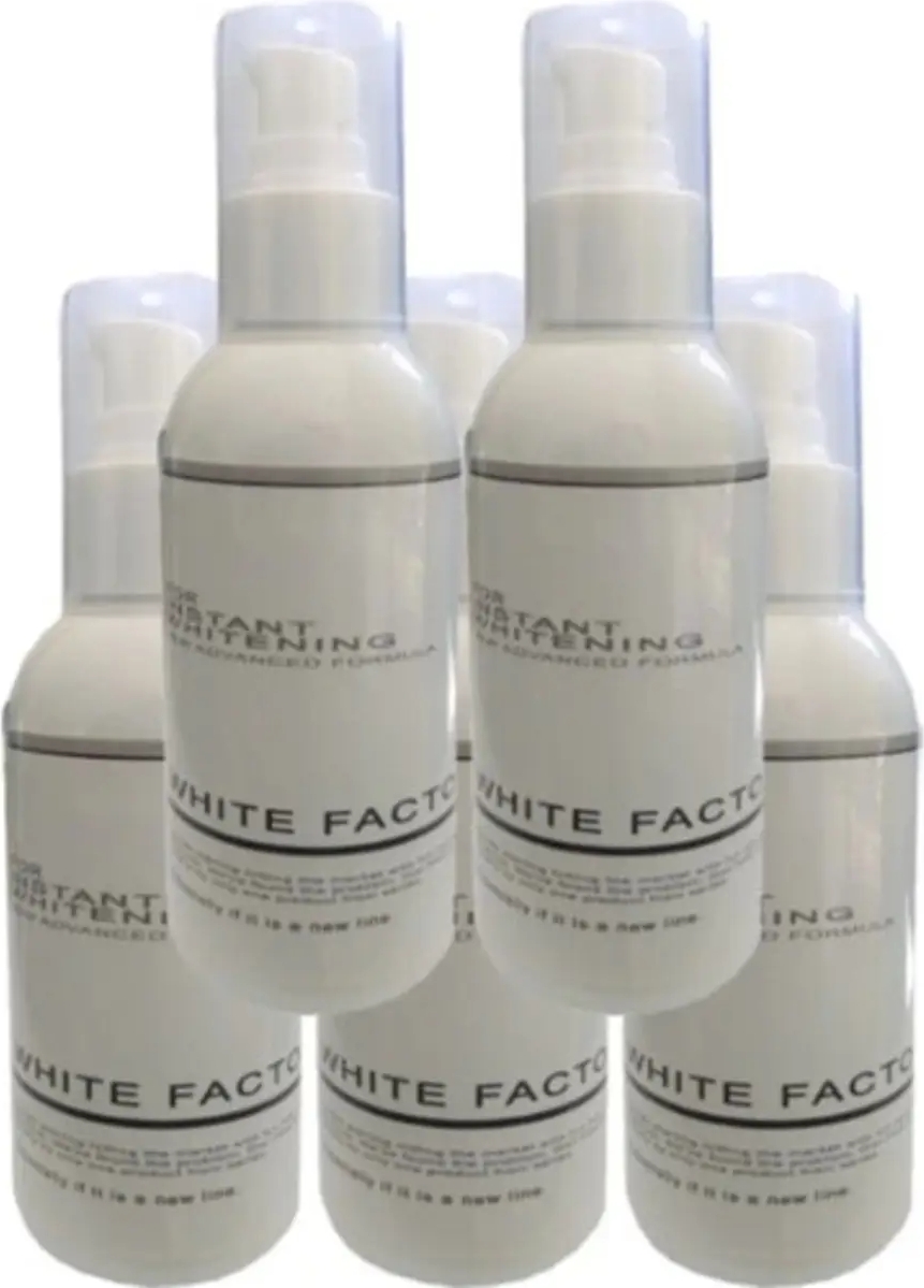 Süper White Factor For Instant Whitening - Krem 120 ml x 5 Adet