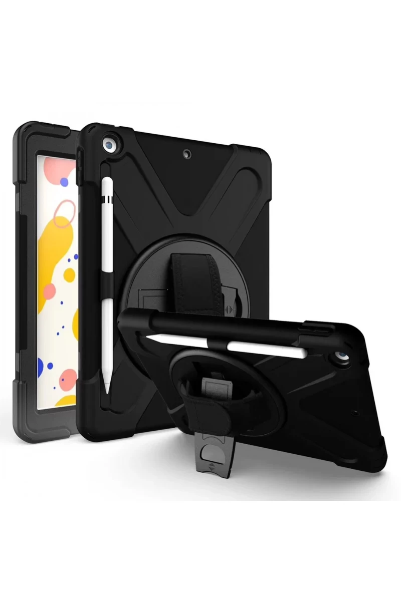 Apple iPad 10.2 (7.nesil) Kılıf Amazing Tablet Kapak - Siyah