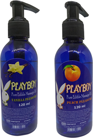 Playboy Vanilyalı ve Şeftali Aromalı Masaj Yağı
