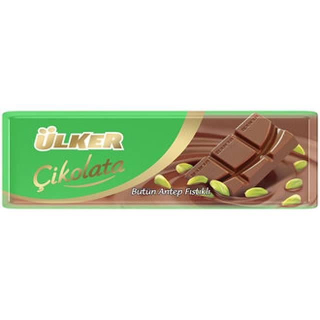 1568-3 Çikolata.Antepfıstığı Baton 30gr 1 Adet