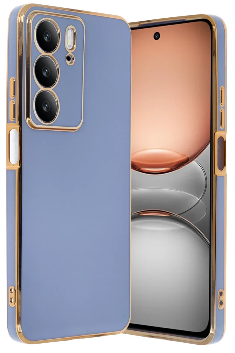 Realme C75 4G Uyumlu Kılıf Volet Silikon - Mavi