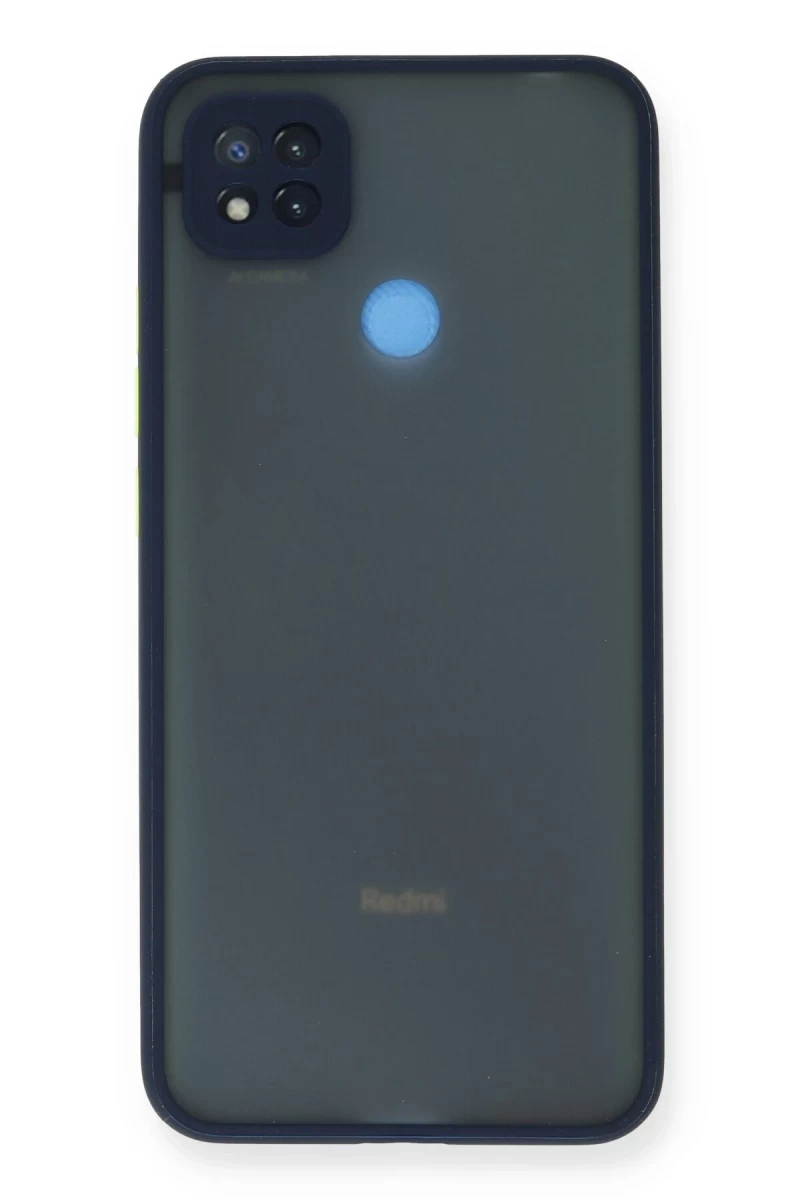 Xiaomi Redmi 9C Uyumlu Kılıf Montreal Silikon Kapak - Lacivert