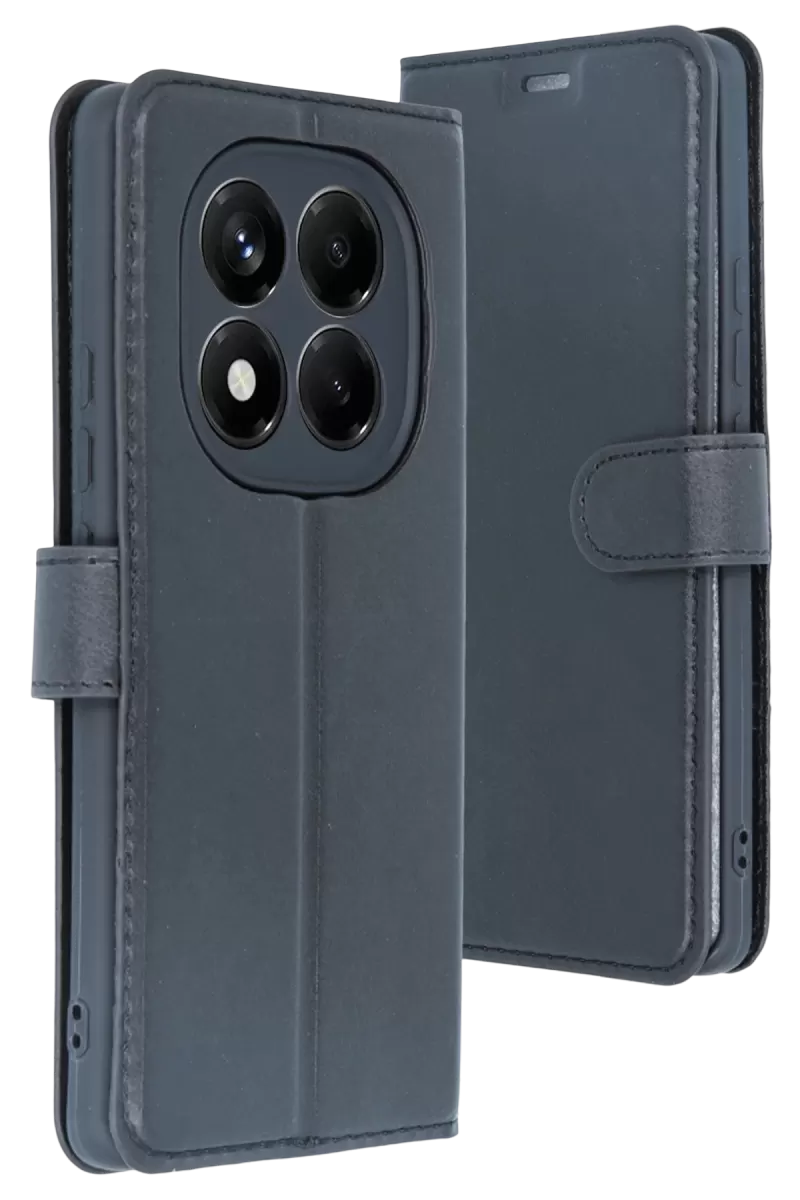 Xiaomi Redmi Note 15 4G Uyumlu Trend S Plus Kapaklı Kılıf - Siyah