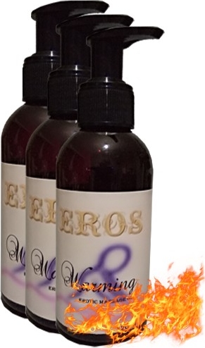 Eros 3 Adet Warming Erotic Massage Gel 120 ml Isıtıcılı Masaj Jeli