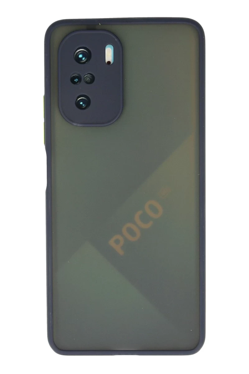 Xiaomi Poco F3 Uyumlu Kılıf Montreal Silikon Kapak - Lacivert