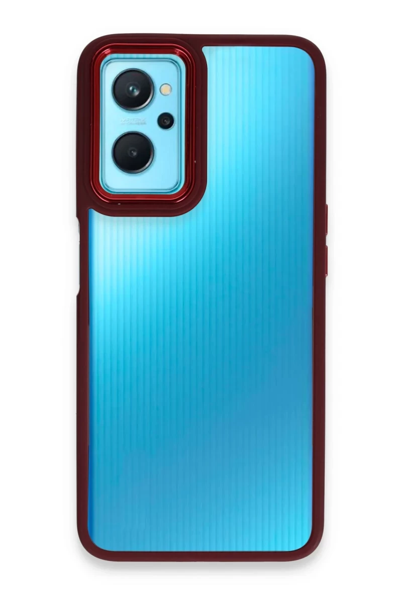 Realme 9i 4G Uyumlu Kılıf Dora Kapak - Kırmızı