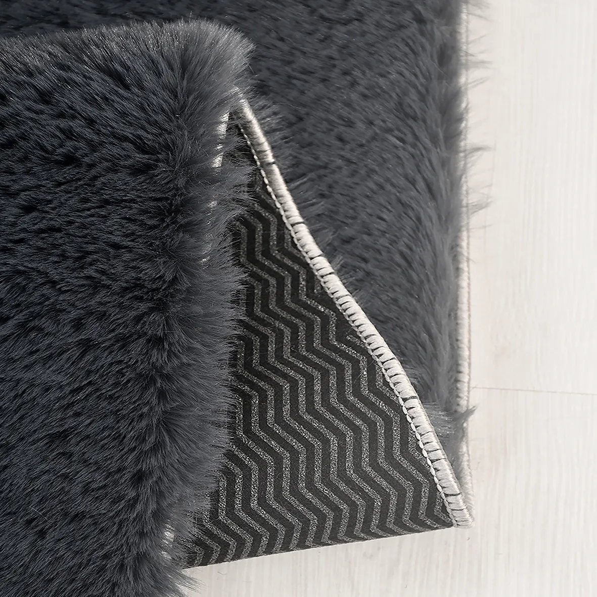 YoudayHomeCollection Tavşan Poly Peluş Halı Model Oturma Odası Halısı · EBAT: 100X300
