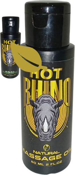 Hot Rhino Erotikmasaj Yağı 60 ml + 60 ml Rel.ax Krem