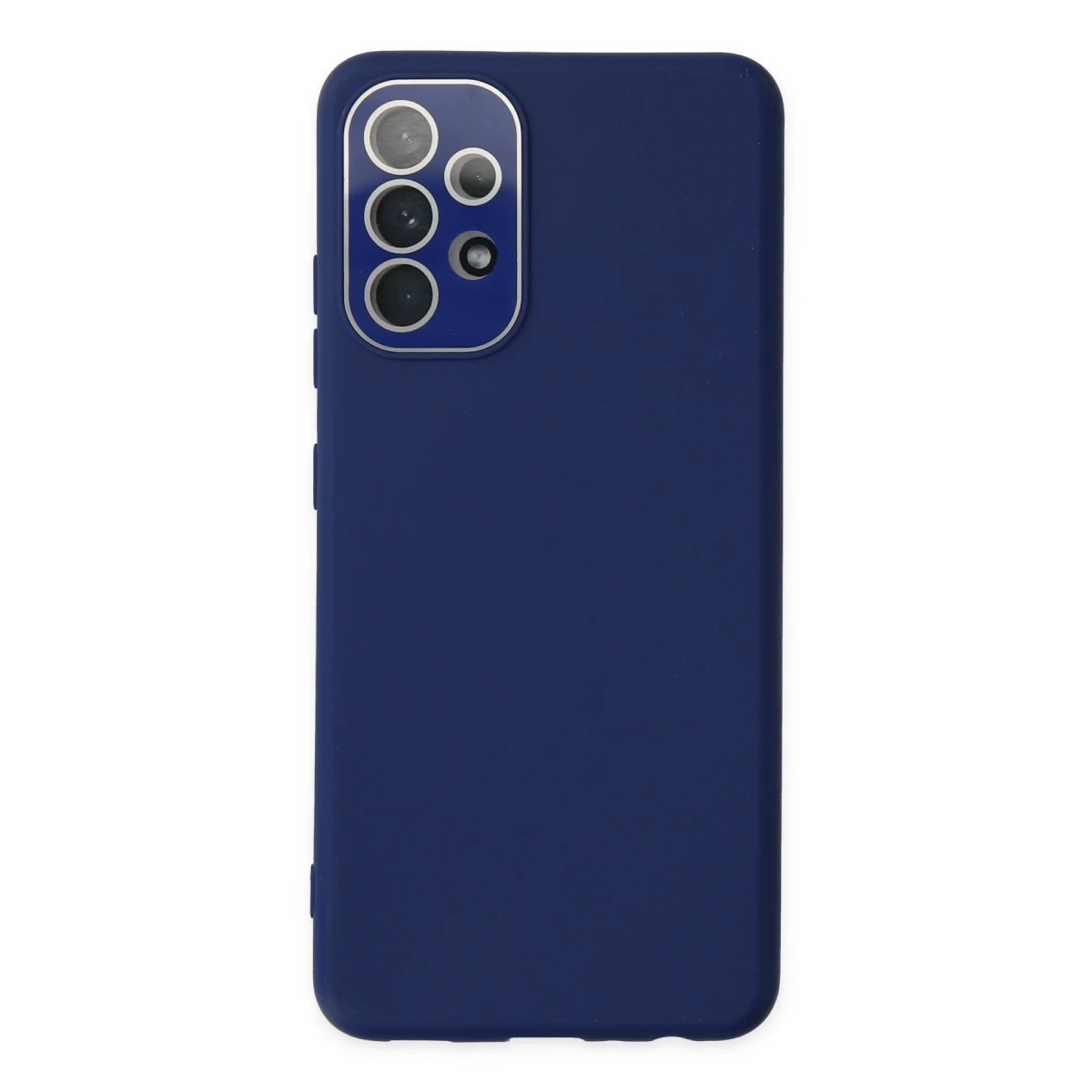 Samsung Galaxy A53 5G Kılıf Lansman Glass Kapak - Sky Blue