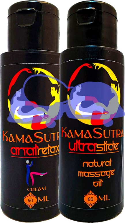 Kamasutraerotik 60 ml Erotikmasaj Yağı + Kadın Erkek Analreıax 30 ml