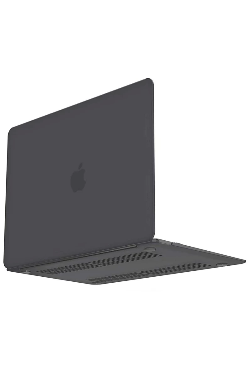 Apple Macbook Air 13.3 Macbook Buzlu Kapak - Füme