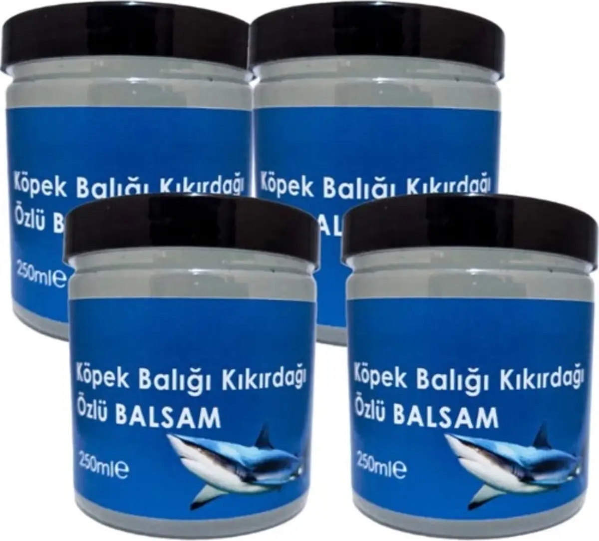 Süper Köpek Balığı Kıkırdağı Özlü Balsam 4tane 250 ml