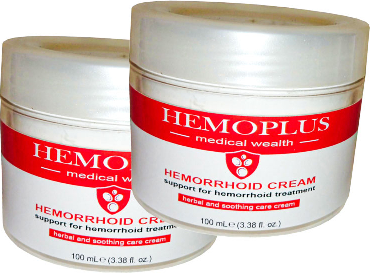 Hemoplus Krem 150 ml Ölçeğinde 2 Adet Hemmroid Kremi