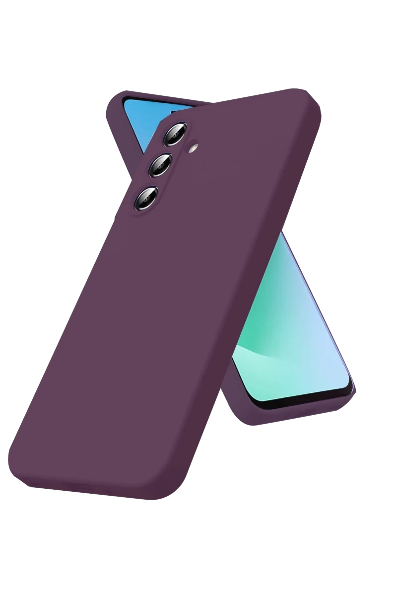 Samsung Galaxy S25 FE Uyumlu First Silikon - Mürdüm