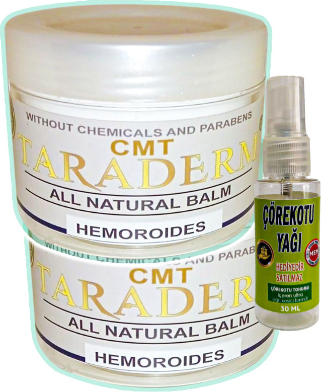 Taraderm Bakım Kremi 100 ml x 2 adet + Çörek Otu Yağı 30 ml
