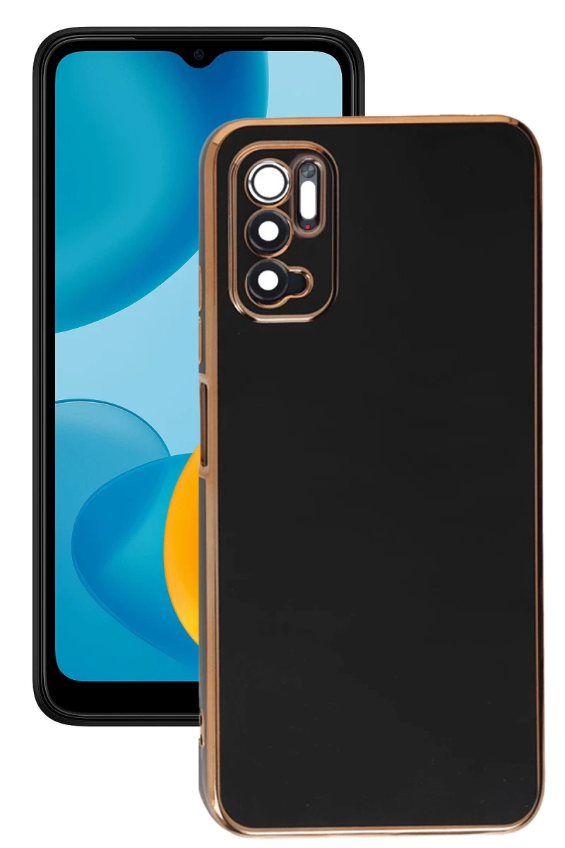 Xiaomi Redmi Note 11 SE Uyumlu Kılıf Volet Silikon - Siyah