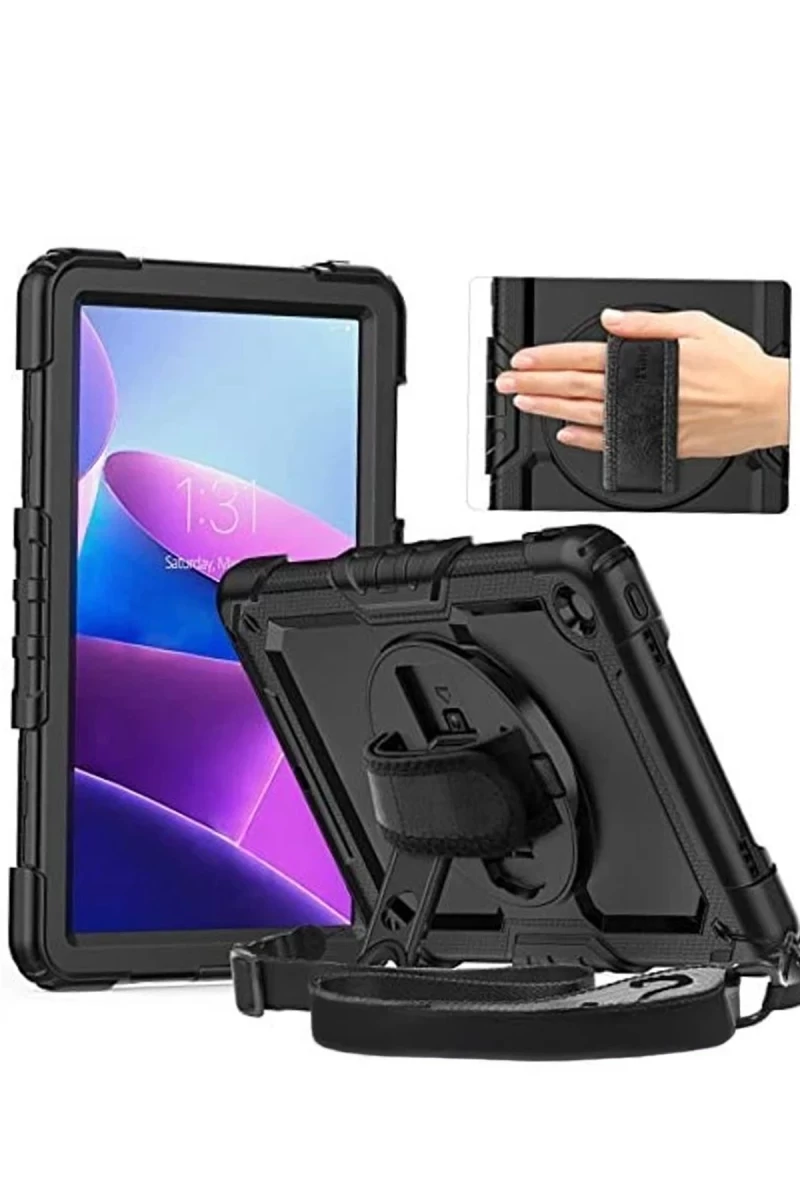 Huawei MatePad SE 11 Kılıf Amazing Tablet Kapak - Siyah