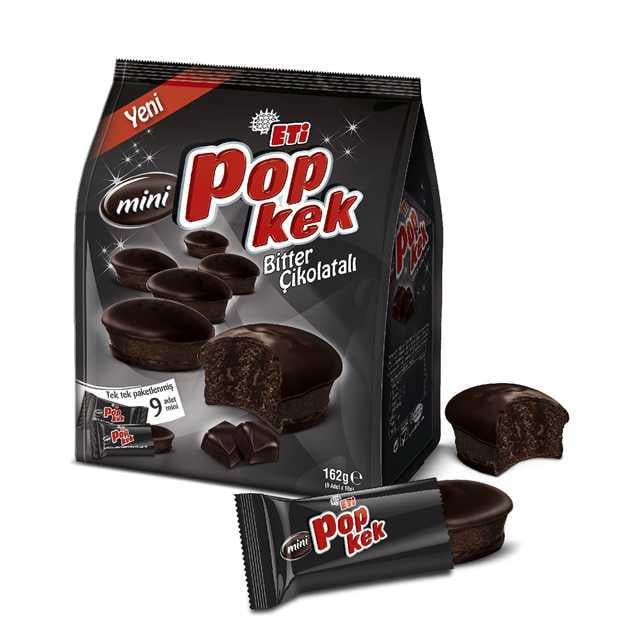 Pop Kek Mini Bitter 162gr 1 Adet