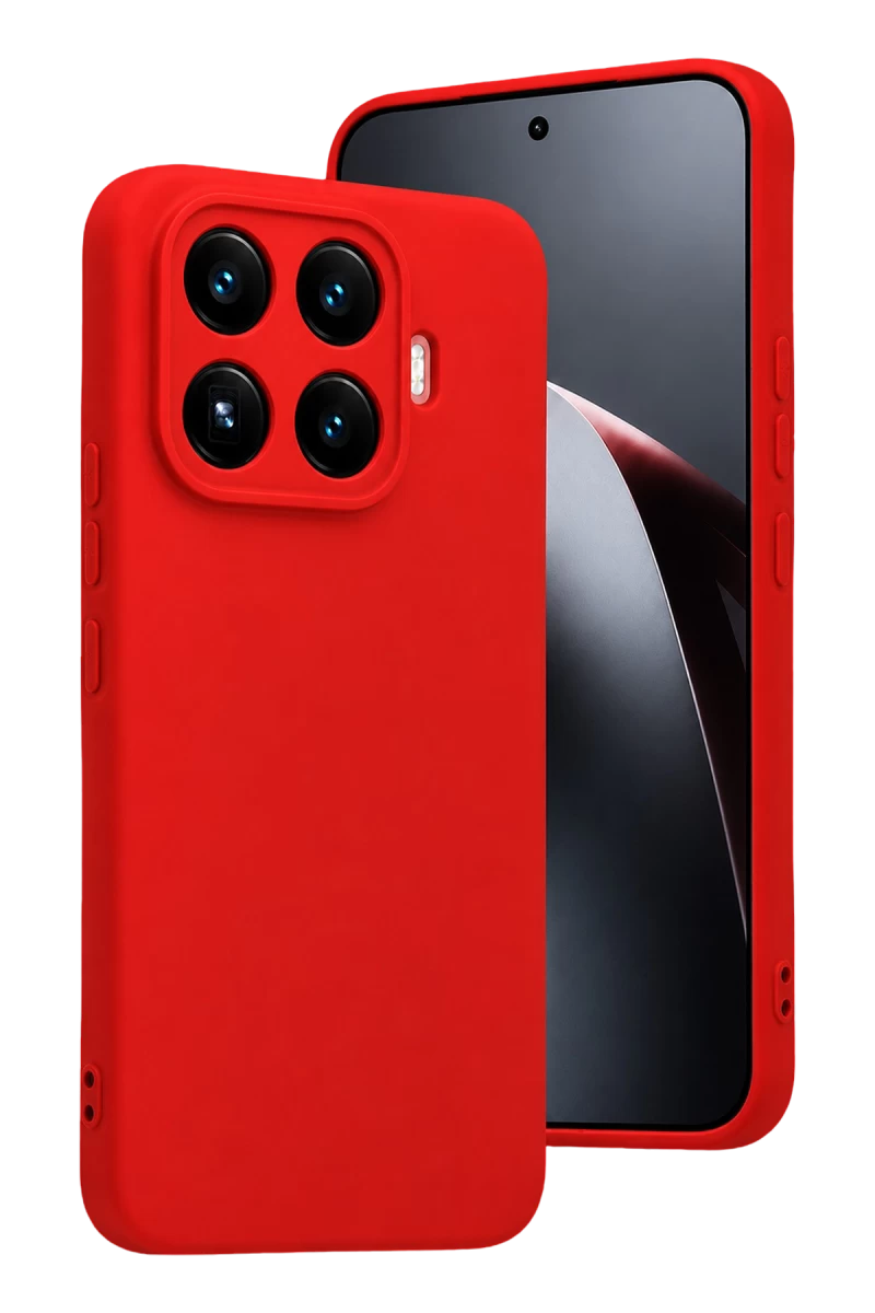Xiaomi Mi 17T Uyumlu Nano içi Kadife Silikon - Kırmızı