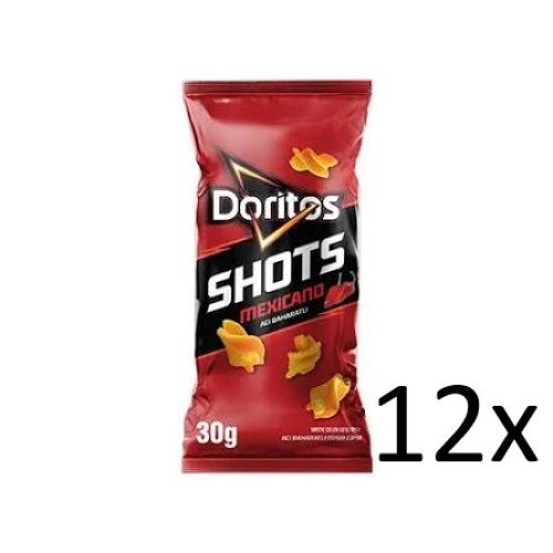 DORİTOS SHOTS ACI BAHARAT 30GR (12 Adet)