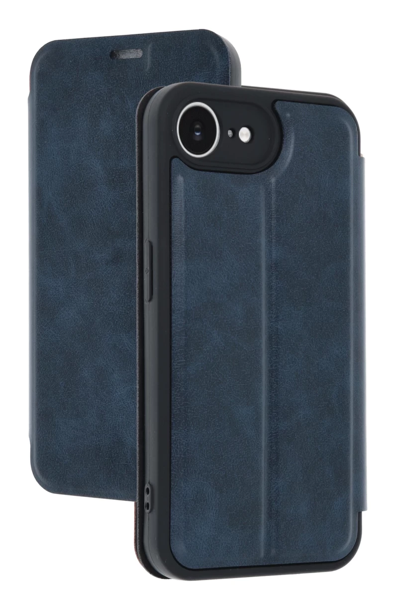 Apple iPhone 16E Uyumlu Kılıf Flip Cover - Lacivert