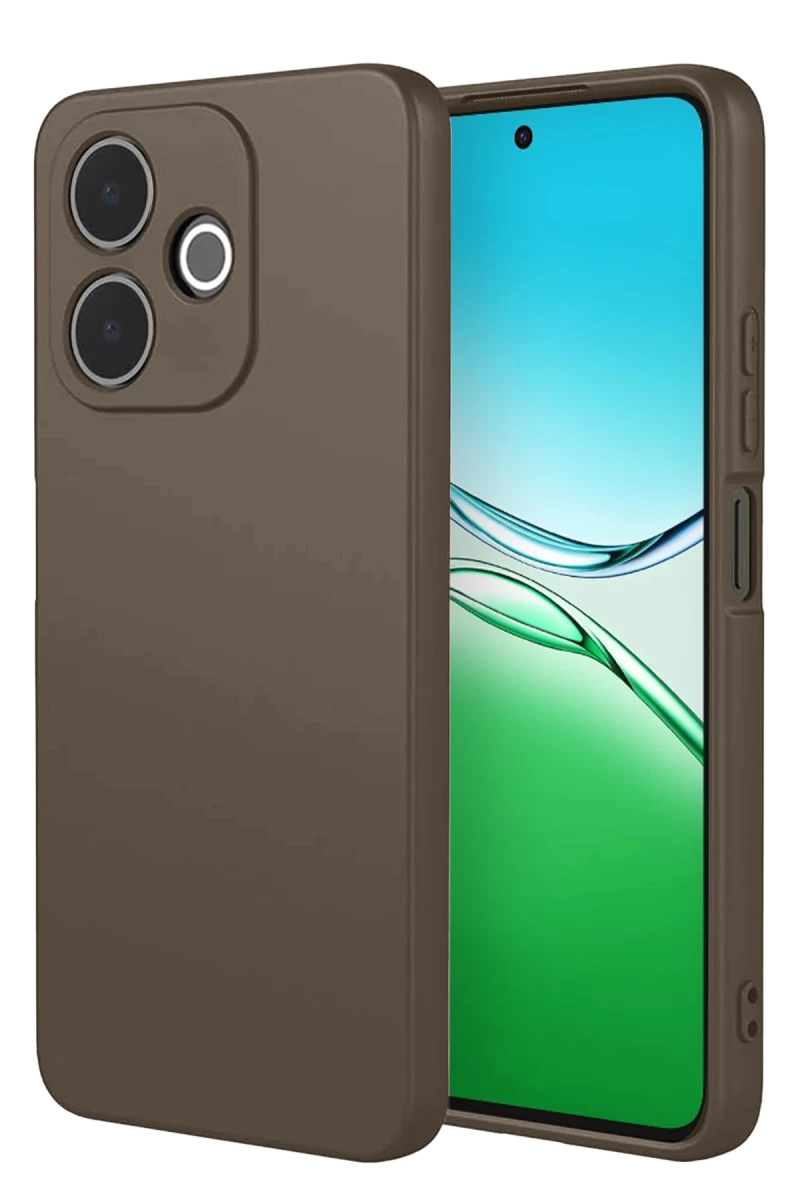 Oppo A5 Pro 4G Uyumlu First Silikon - Kahverengi