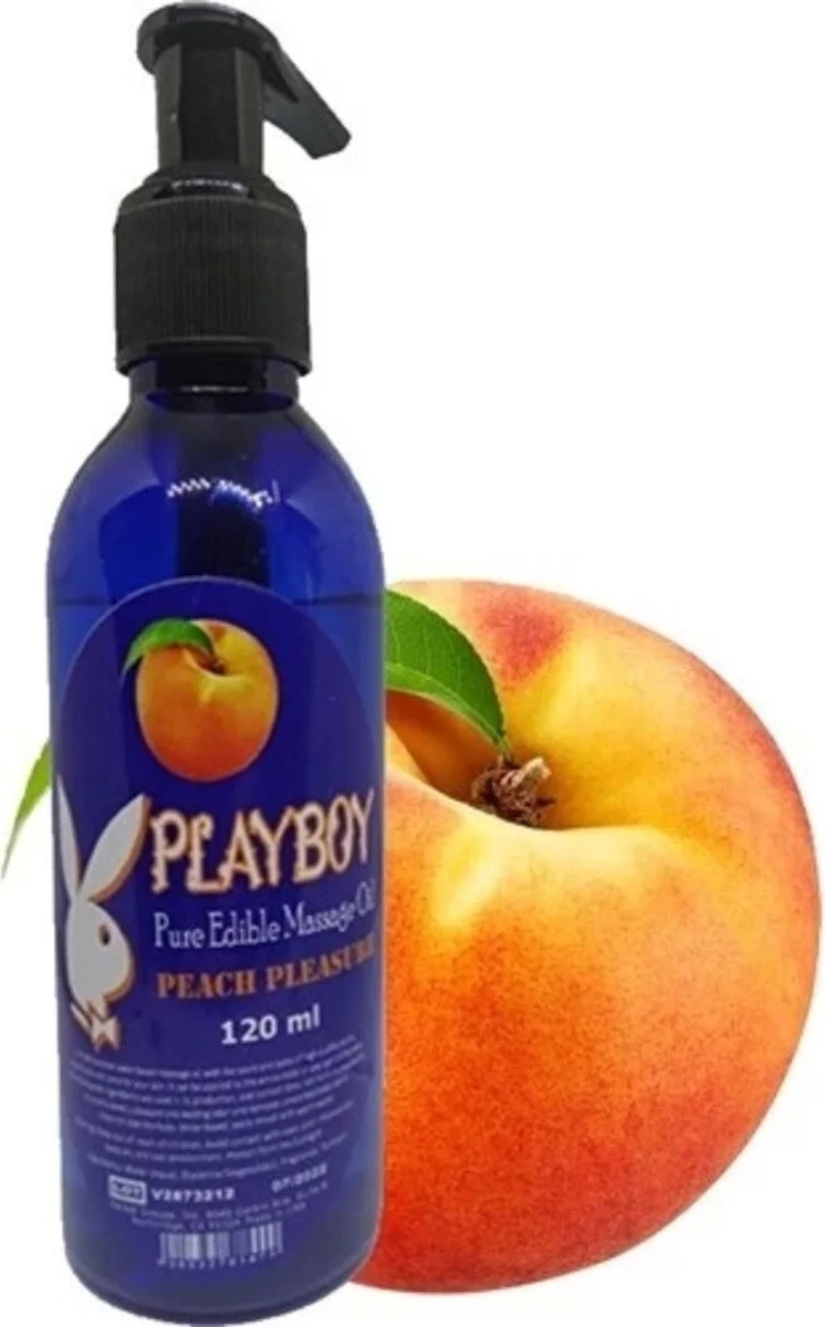Süper Playboy Çilek ve Şeftali Aromalı Masaj Yağı